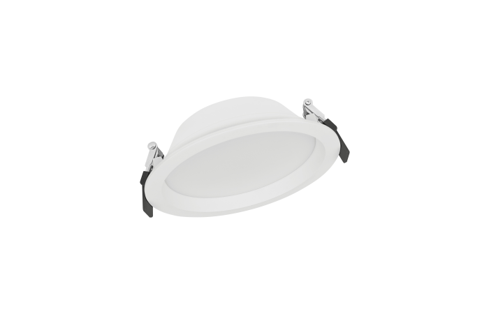 DL ALU DN150 WT 14W/830 1190LM D160/145 H52 IP44 DOWNLIGHT