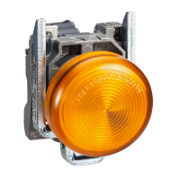 XB4BVB5EX SIGNAALLAMP ÜMMARGUNE Ø 22 IP65 KOLLANE LED 24 V ATEX