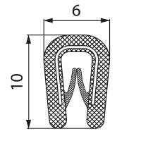 ÄÄREKAITSE 1.0-2.0MM RAL 9005 MUST RULL 10M