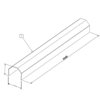 UKK2525M2.5 KAABLIKATE 25MM