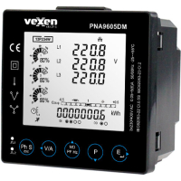 PNA9605DM DIGITAALNE ELEKTRIARVESTI JA ANALÜSAATOR CT/5A Modbus