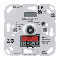 JUNG 240-10 1-10V PÖÖRDDIMMER