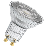 PAR16 80 P GU10 7W/930 575LM 36DEG DIM REFL. LED LAMP + WEE