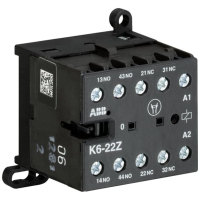 K6-22Z-80 KONTATORRELEE 220-240V 40-450HZ ABB